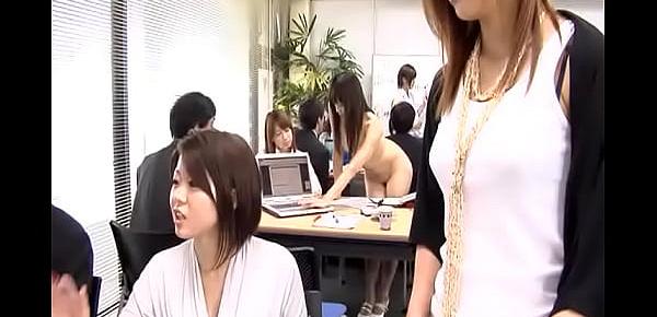  Japanese Girls Nude at Work ENF